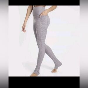 Athleta Heel Tight Women's Purple Athletic Yoga Leggings Pants Size 1X